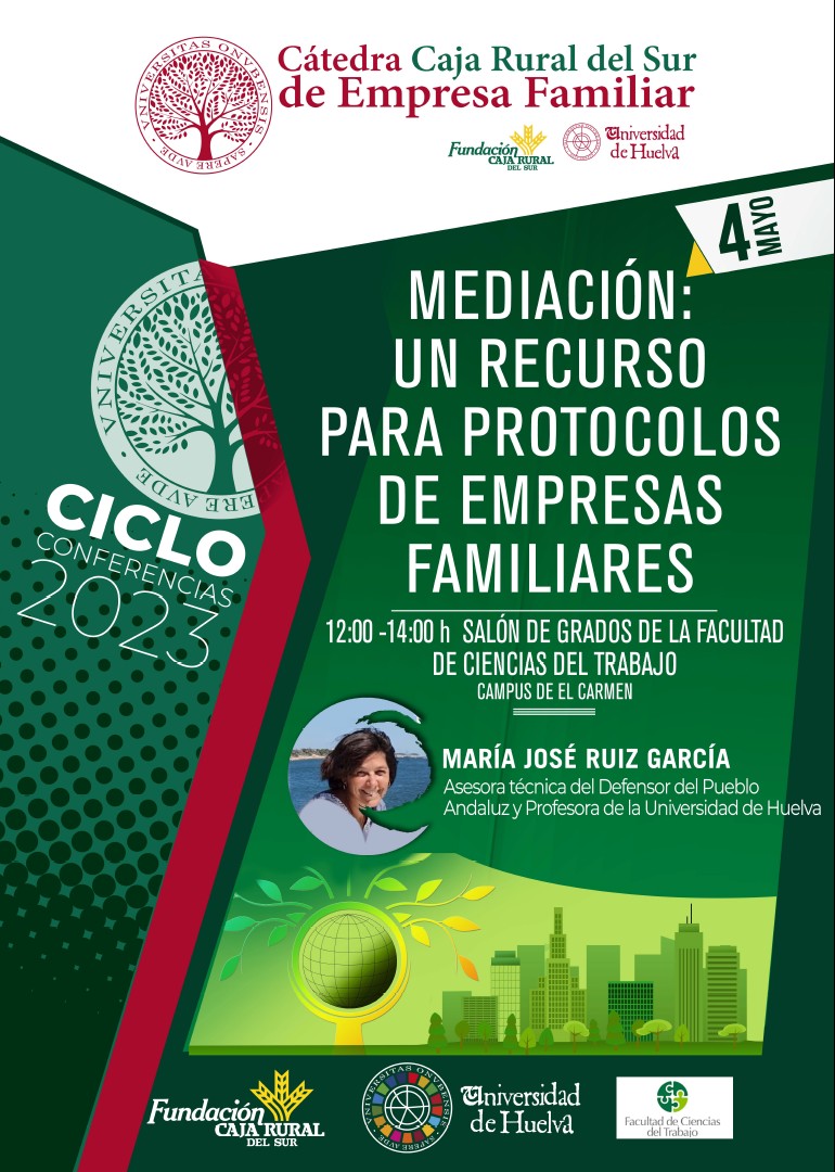 Mediación: Un recurso para protocolos de empresas familiares - María José Ruiz García